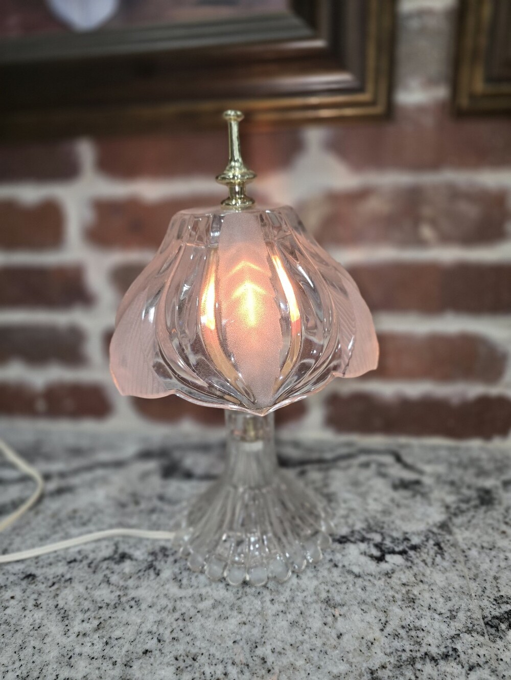 CRYSTAL BOUDOIR LAMP